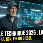 Sonde analyseur particules fines contrôle technique 2026 dans échappement voiture
