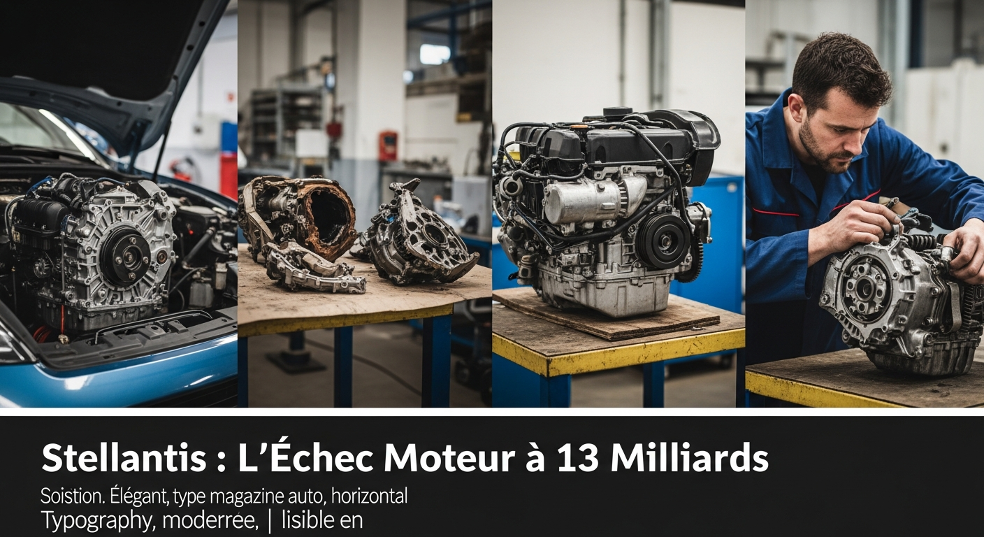 Derrière les communiqués lisses de Stellantis se cache un abîme financier : 13 milliards d'euros pour tenter de corriger des problèmes de fiabilité moteur. Une admission tacite de l'échec technique qui coûte une fortune au contribuable et au propriétaire.