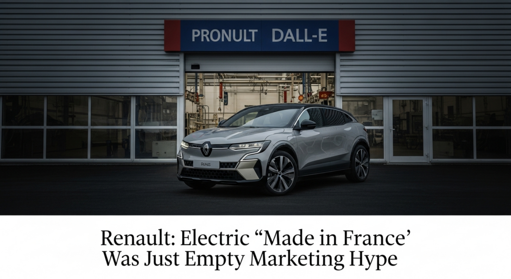 Le mythe du véhicule électrique 'Made in France' s'effondre. Renault délocalise sa production en Espagne, trahissant des années de discours marketing. Une manœuvre qui soulève de sérieuses questions sur la maîtrise industrielle et l'avenir de nos chaînes de production.
