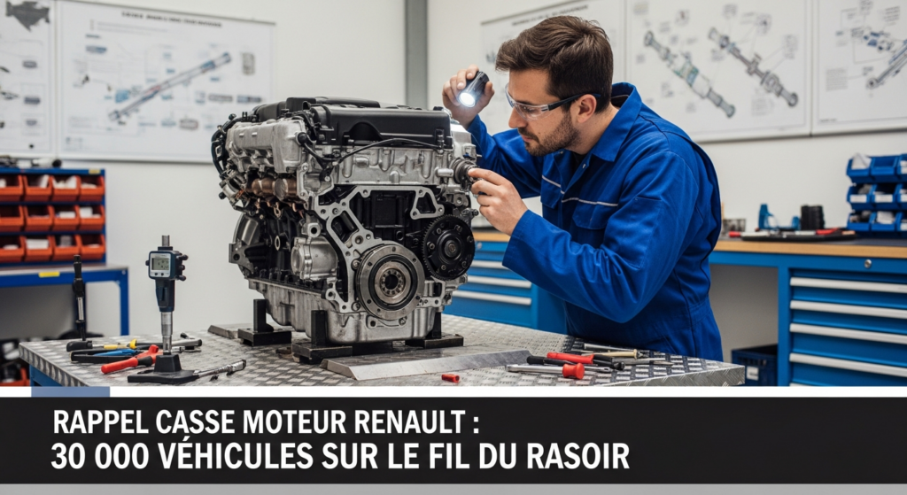 Renault rappelle 30 000 véhicules, confirmant une menace de casse moteur potentiellement dévastatrice. Une défaillance prévisible que le constructeur tente de minimiser sous couvert d'une "réparation". Le rappel casse moteur Renault est un aveu implicite de faiblesse technique. Serez-vous le prochain sur la liste des victimes?