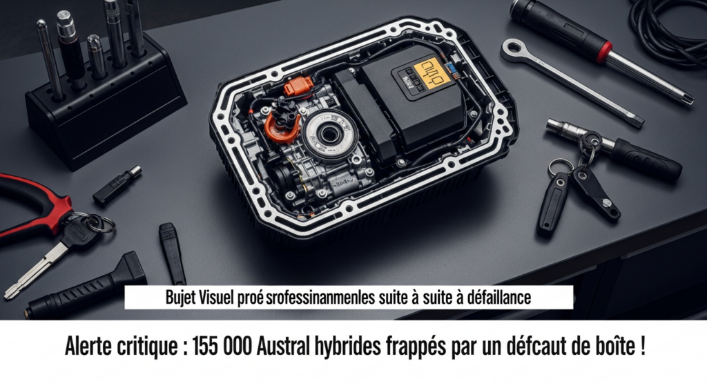 Alerte critique : 155 000 Austral hybrides frappés par un défaut de boîte !