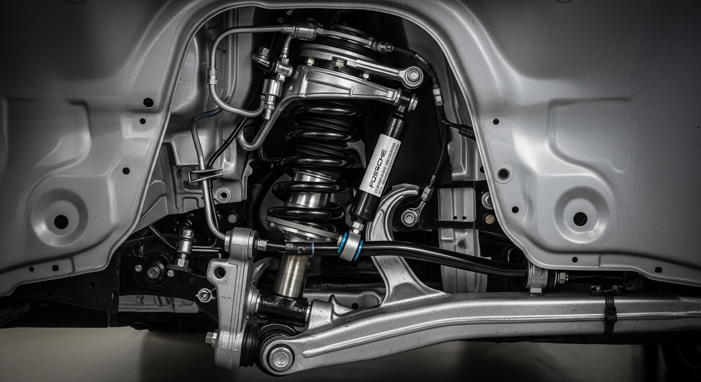 Décryptage : La suspension active Porsche Active Ride du Macan Électrique