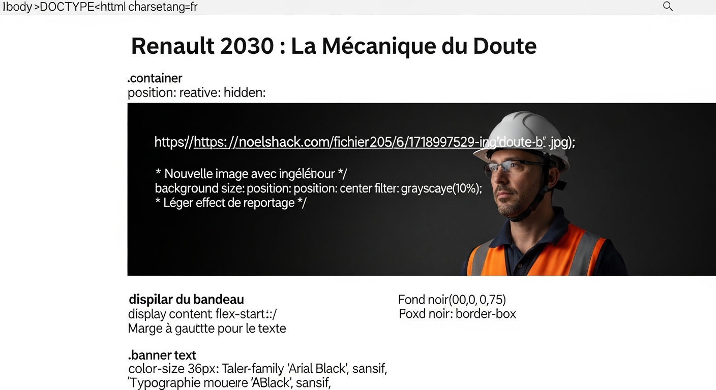 Renault promet l'arrêt des thermiques en Europe d'ici 2030 et 36 nouveaux véhicules. "Sous le Capot" décortique cette ambition démesurée et les risques mécaniques sous-jacents d'une telle stratégie.