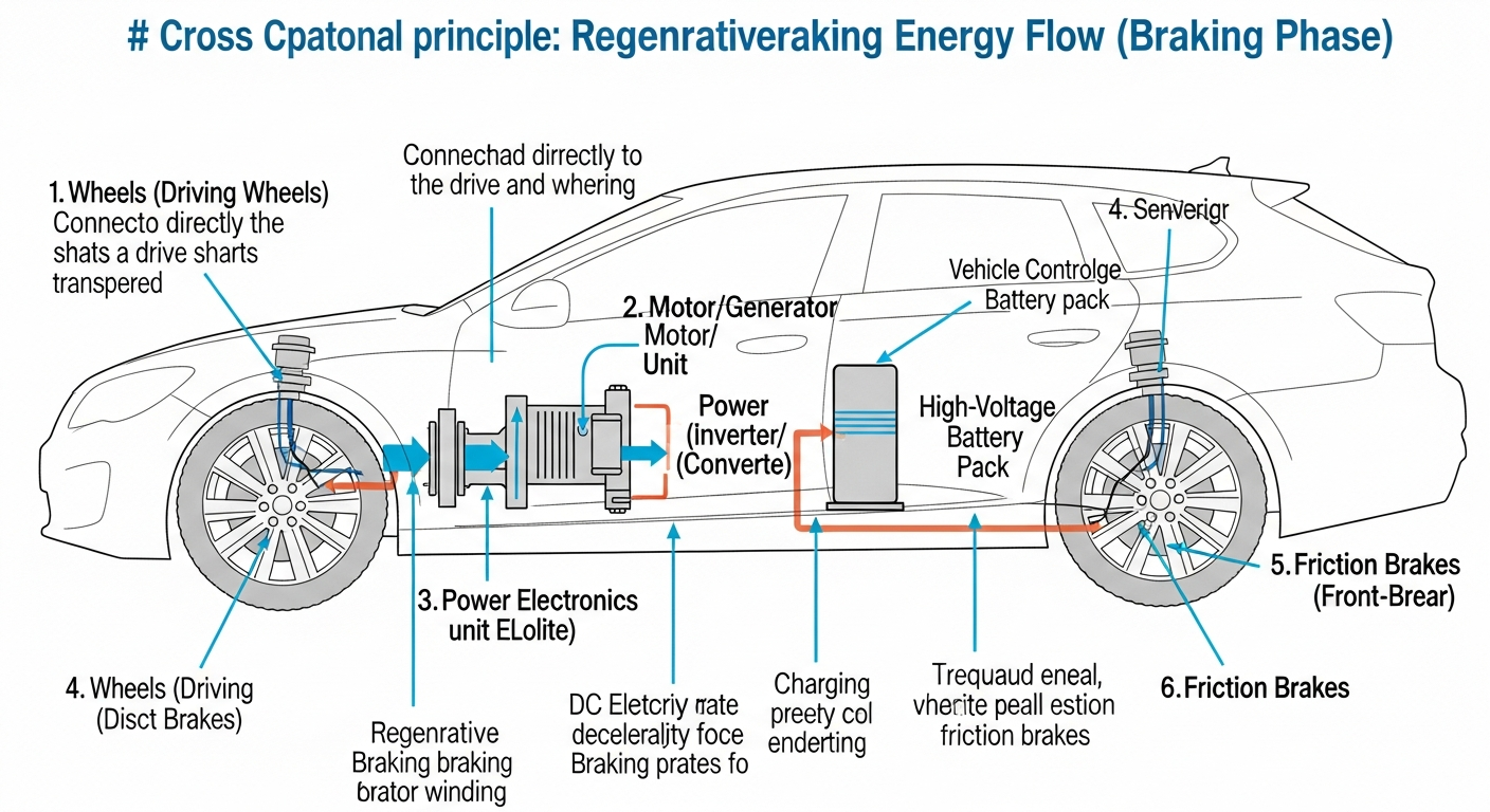 Comprendre le système de freinage régénératif des véhicules électriques
