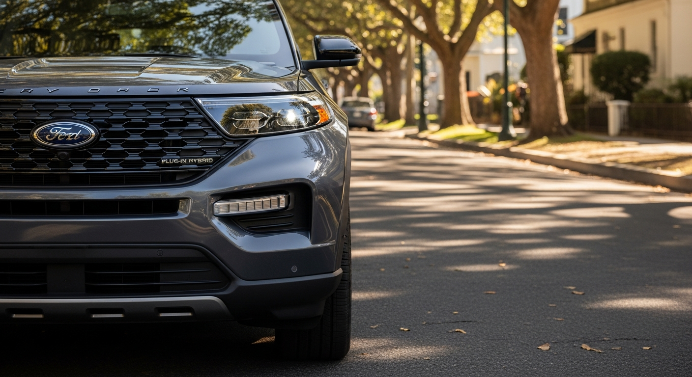 Le Ford Explorer PLUG-IN HYBRID 2024 : Un SUV Familial Énergivore