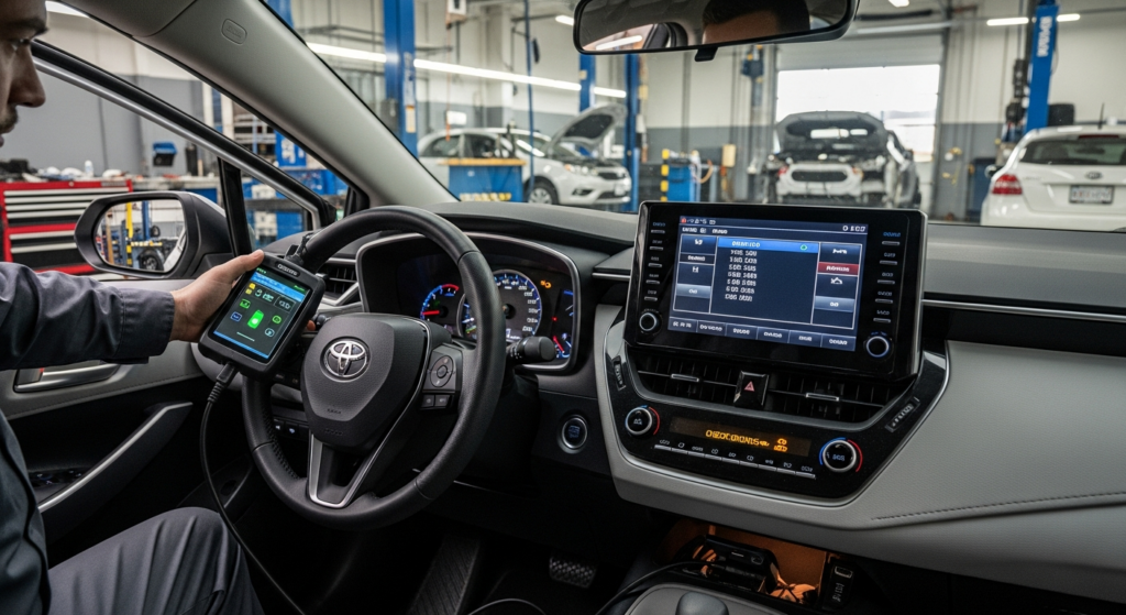 DTC P0420 : Catalyseur Efficacité Inférieure au Seuil (Banque 1) sur Toyota Corolla (2019-2023)