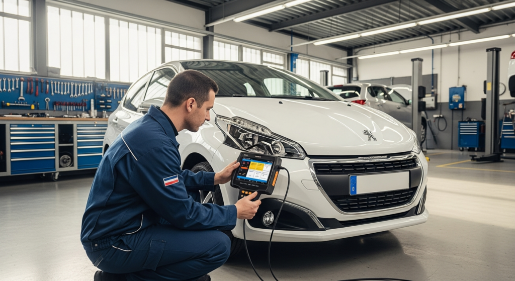 Analyse du code défaut P0420 sur la Peugeot 208 II - Catalyseur sous le seuil d'efficacité