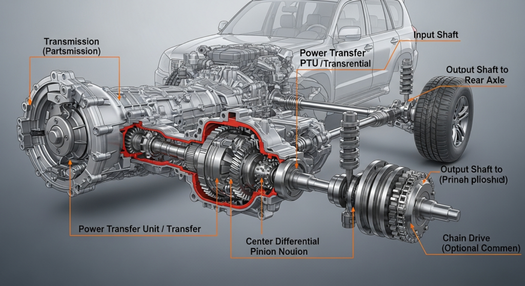Comprendre le fonctionnement de la transmission intégrale permanente