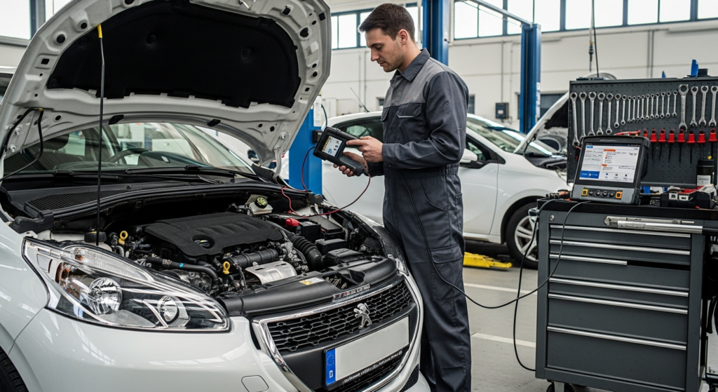Code P0303 : Ratés d'allumage sur cylindre 3 sur une Peugeot 208 II