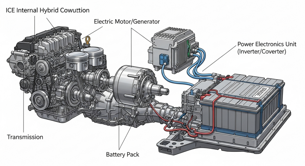 Les Drivetrains Hybrides Rechargeables : Fonctionnement et Avantages