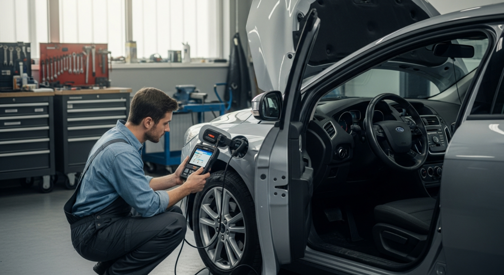 Code P0171 : Mélange air-carburant trop pauvre sur une Ford Focus III