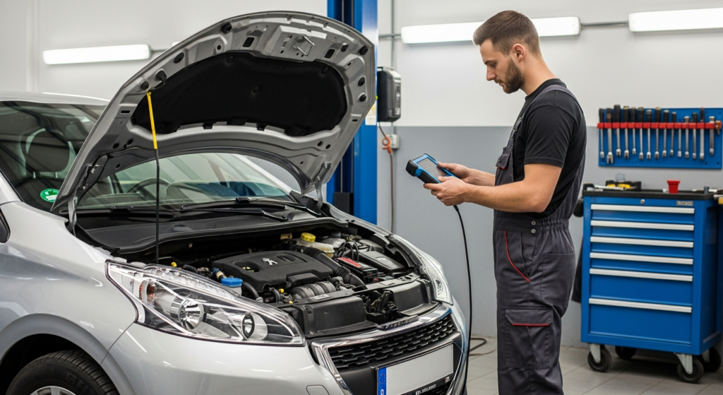 Diagnostic du code P0304 sur une Peugeot 208 II