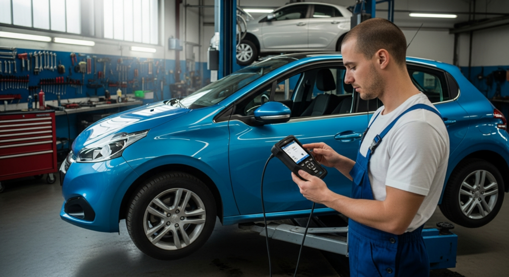 Décryptage du code P0300 sur une Peugeot 208 II