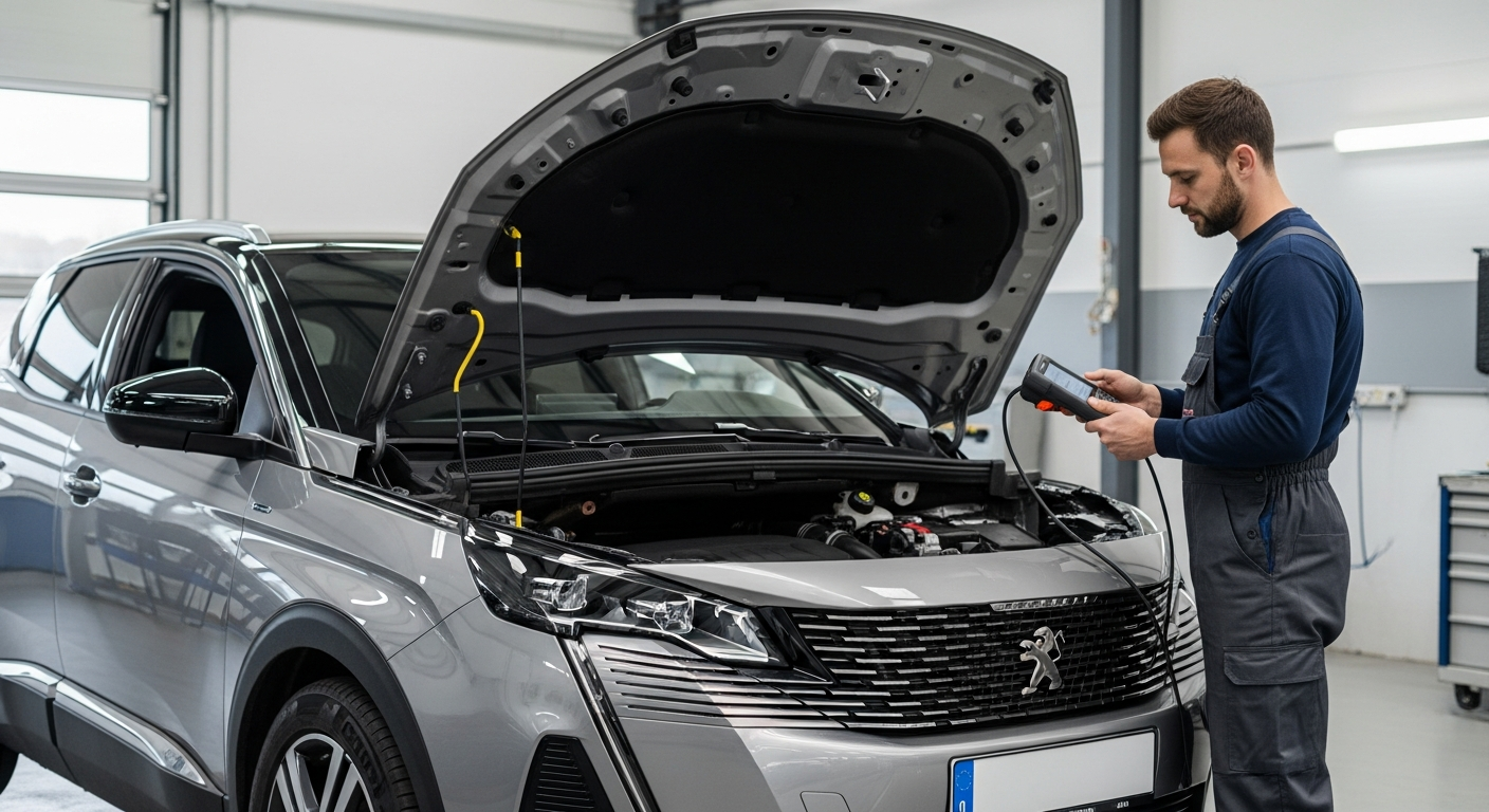 Diagnostic du code P0480 sur Peugeot 3008 II
