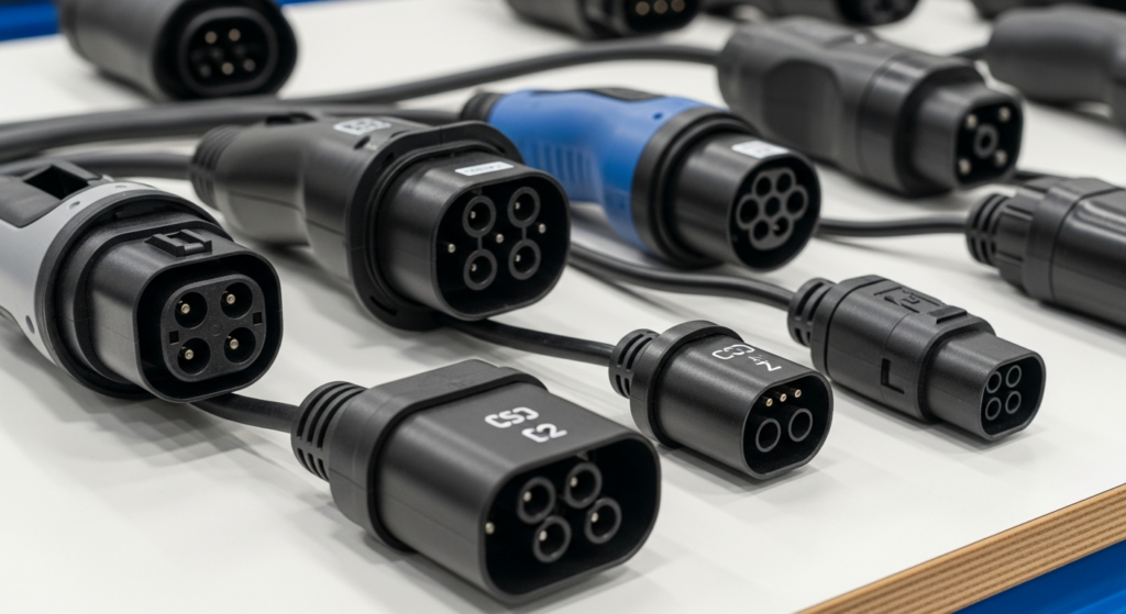 Le Système de Charge de Véhicules Électriques : Comprendre les Différents Connecteurs