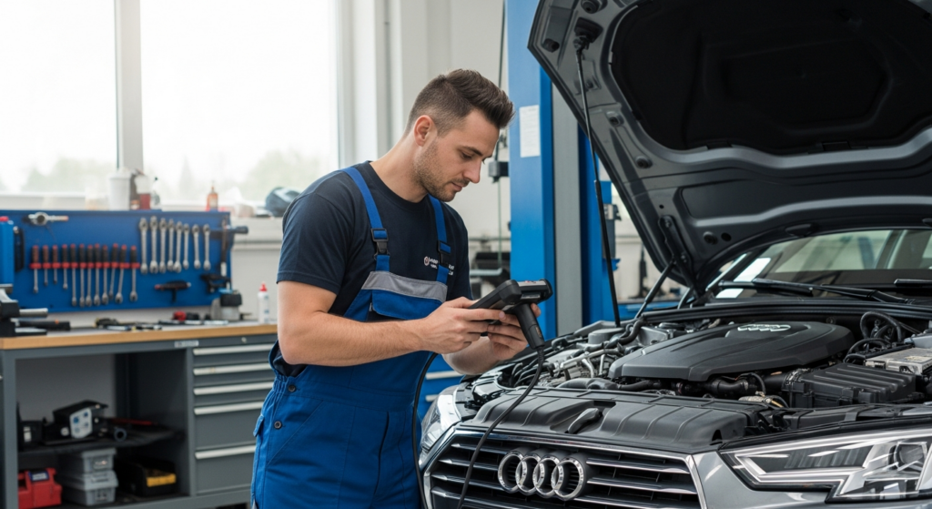 Code P0171 - Mélange Air Carburant Trop Pauvre sur Audi A4 B9