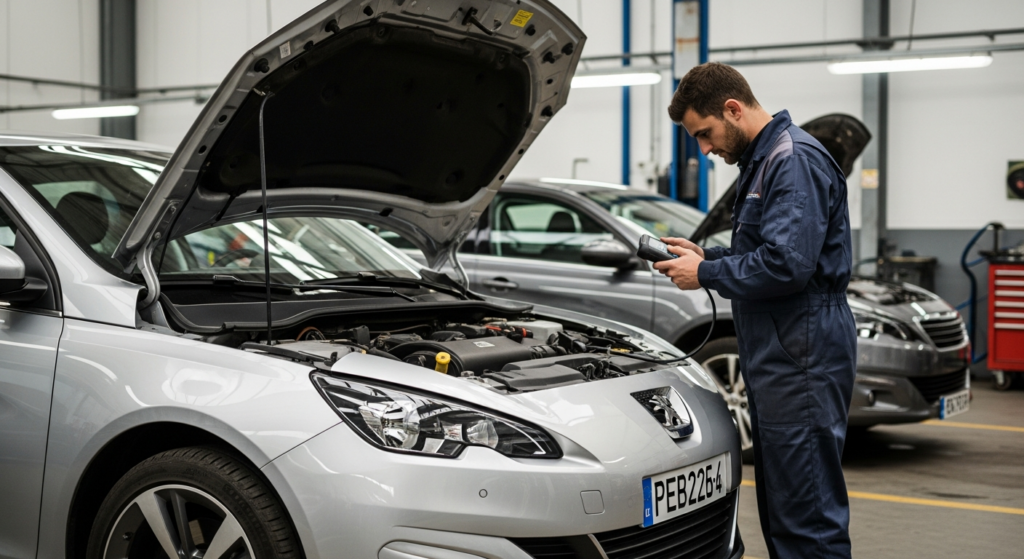 Diagnostic du code P0420 sur la Peugeot 308 II