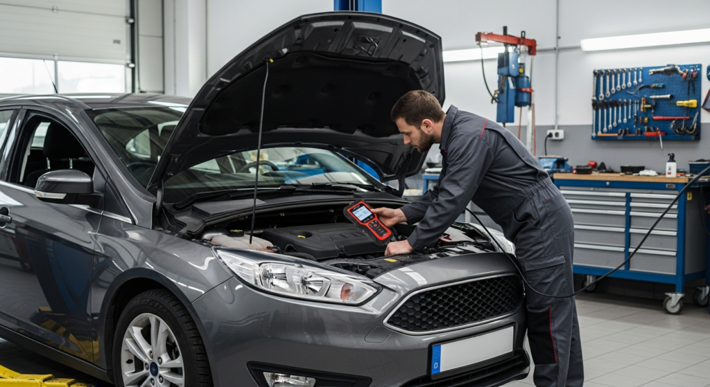 Code P0171 sur Ford Focus III : Mélange air-carburant trop pauvre