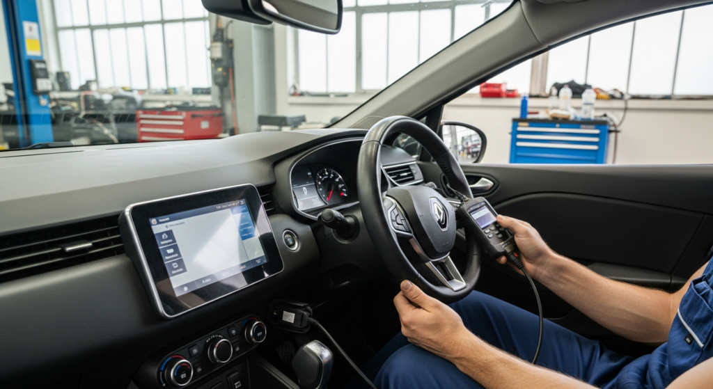 Code U0100 sur la Renault Clio V : perte de communication avec le calculateur moteur
