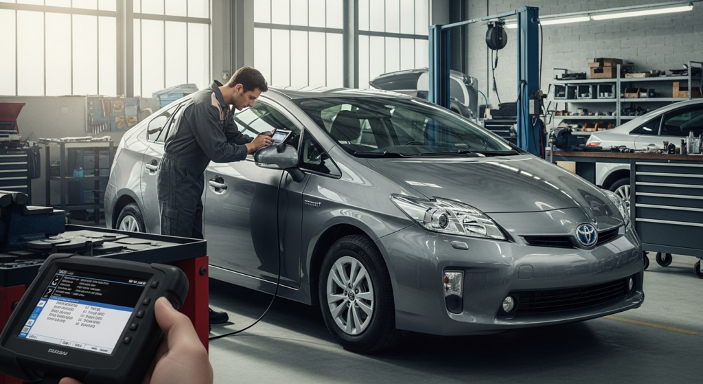 Diagnostic et résolution du code défaut P0420 sur la Toyota Prius 3