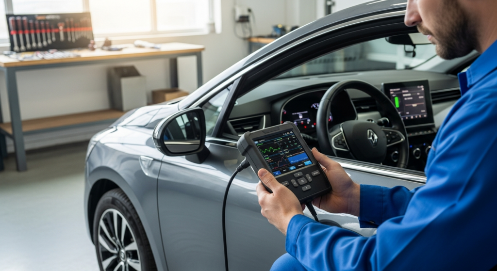 Diagnostic du code P0301 sur une Renault Clio V - Ratés d'allumage cylindre 1
