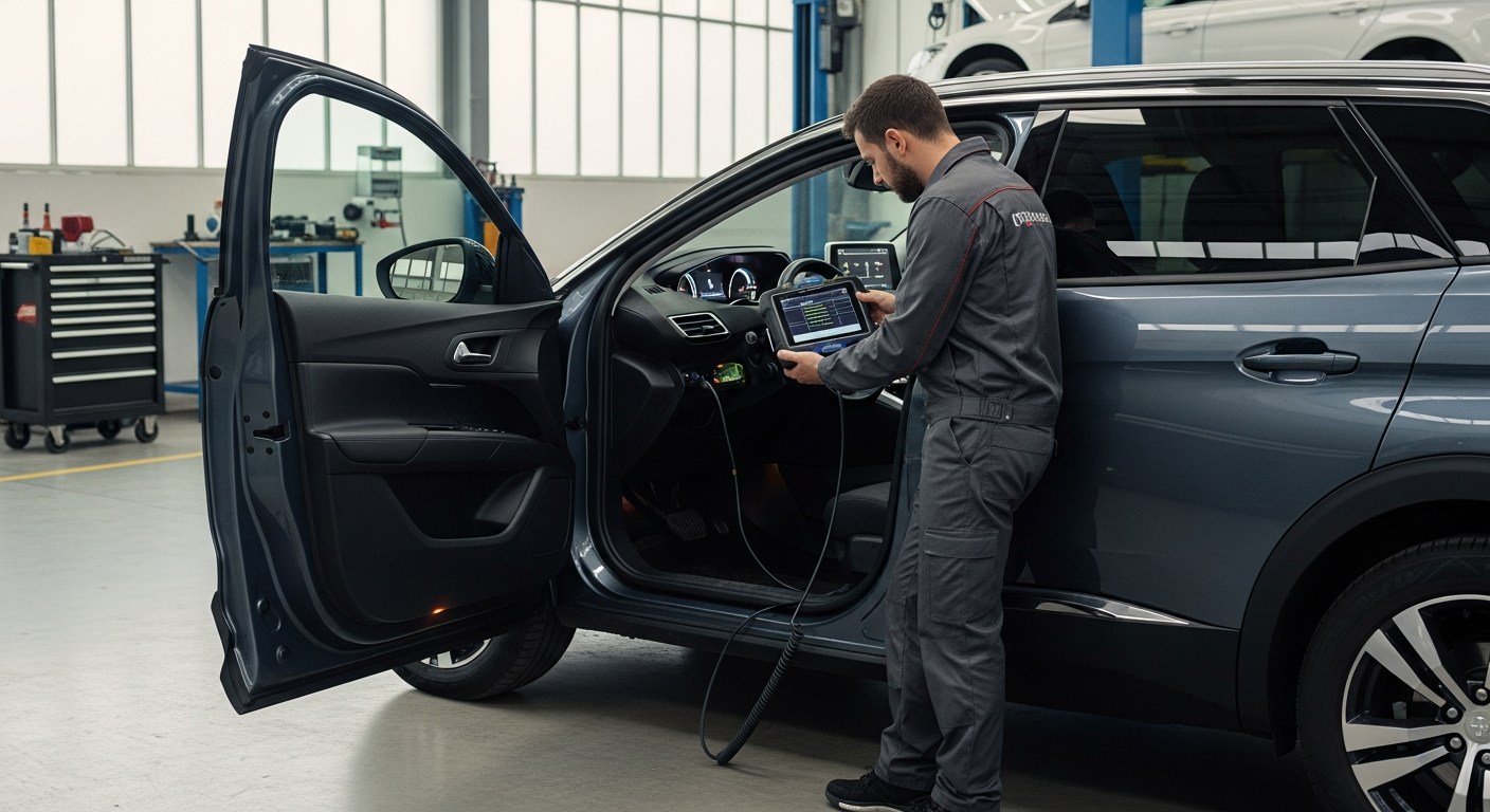Analyse du code P0442 sur une Peugeot 3008 II : Fuite minime du système de contrôle des émissions par évaporation