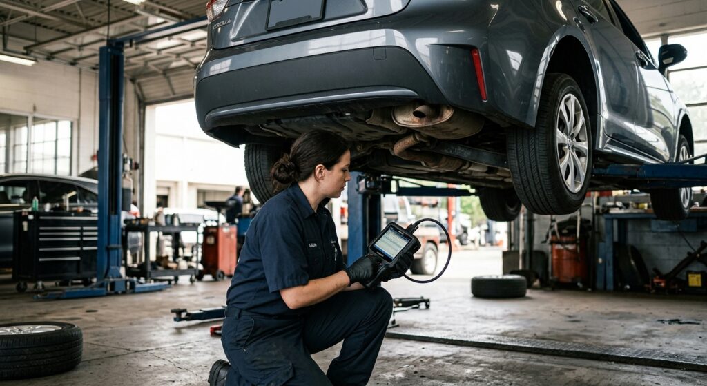 Diagnostic du code P0420 sur la Toyota Corolla 2020