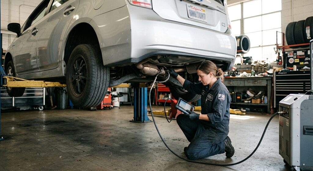 Analyse du code défaut P0420 sur la Toyota Prius 3 (2009-2015)