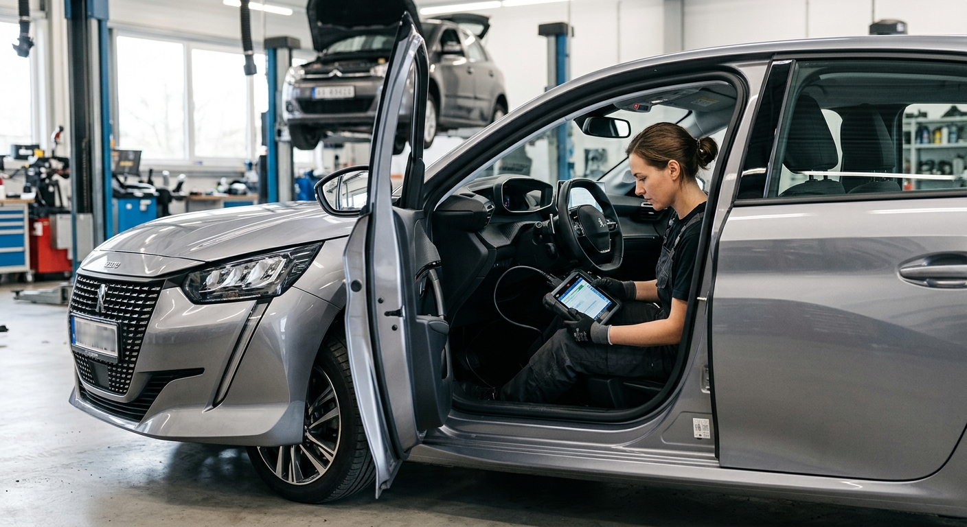 Code P0301 sur Peugeot 208 II : Identification des cylindres défaillants