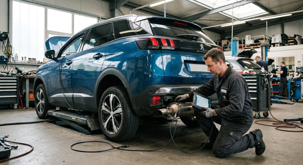 Code P0420 : Catalyseur Efficacité Inférieure au Seuil (Banque 1) sur Peugeot 3008 II