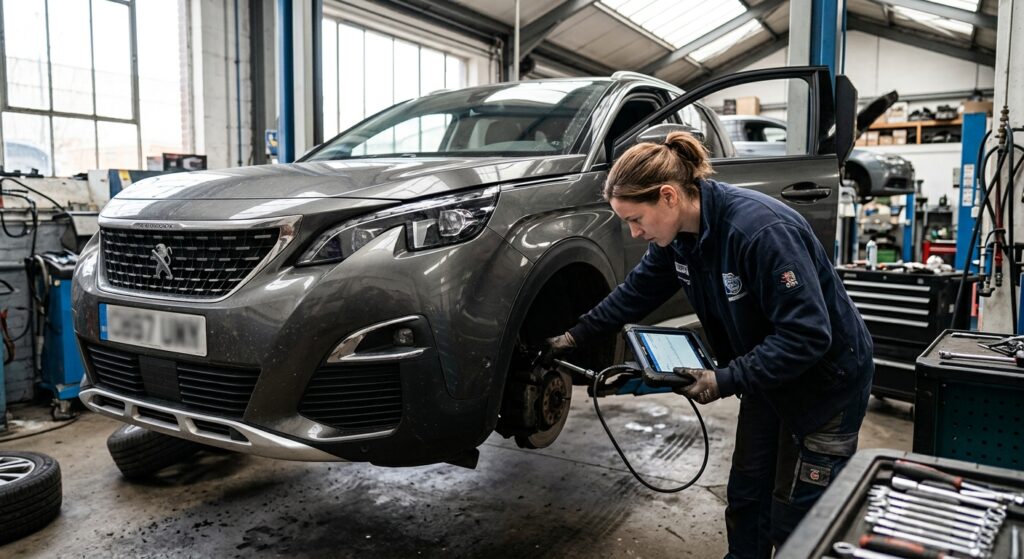 Code P0420 : Efficacité du catalyseur inférieure au seuil (Banque 1) sur Peugeot 3008 II