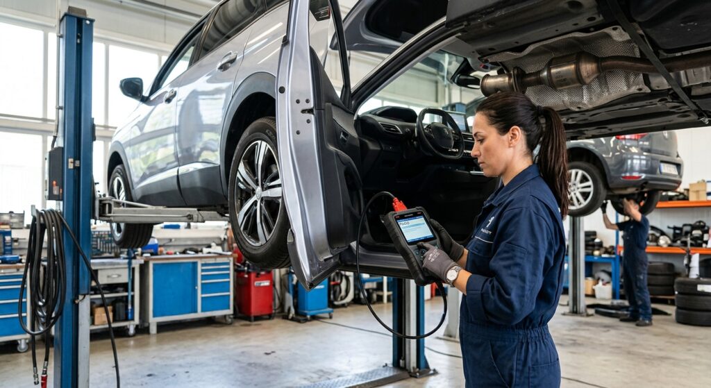 Code P0420 : Catalyseur Efficacité Inférieure au Seuil (Banco) sur Peugeot 3008 II