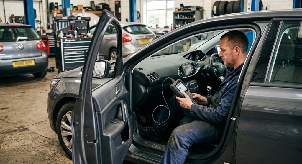 Analyse du code défaut P0420 sur la Peugeot 308 II