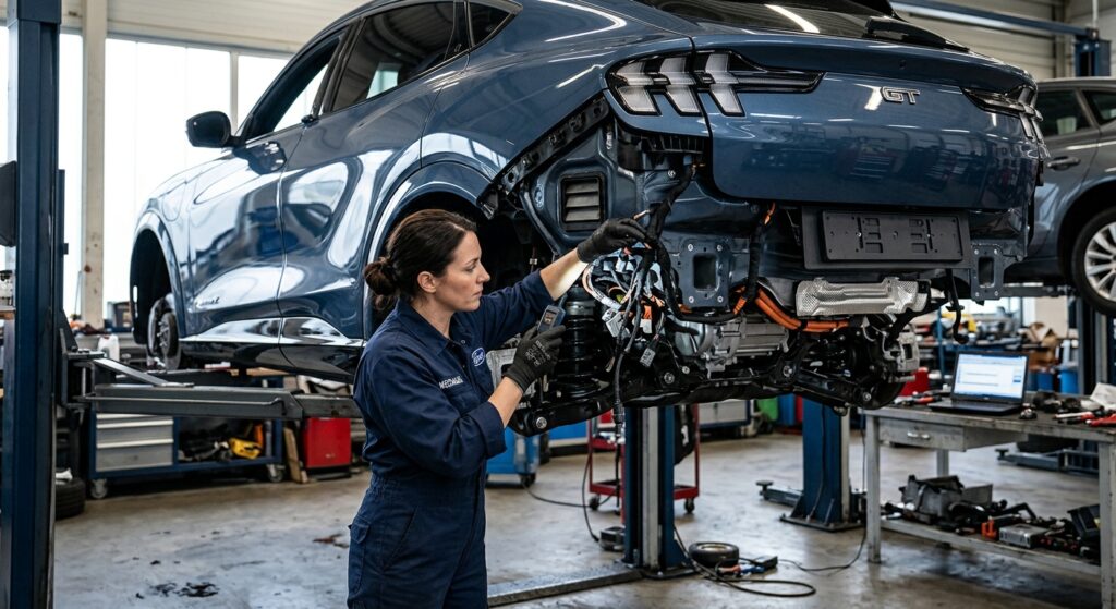 Diagnostic du code défaut P0C7B sur la Ford Mustang Mach-E