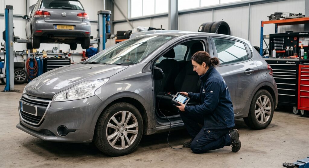 Code P0420 : Catalyseur Efficacité Inférieure au Seuil (Banque 1) sur Peugeot 208 II
