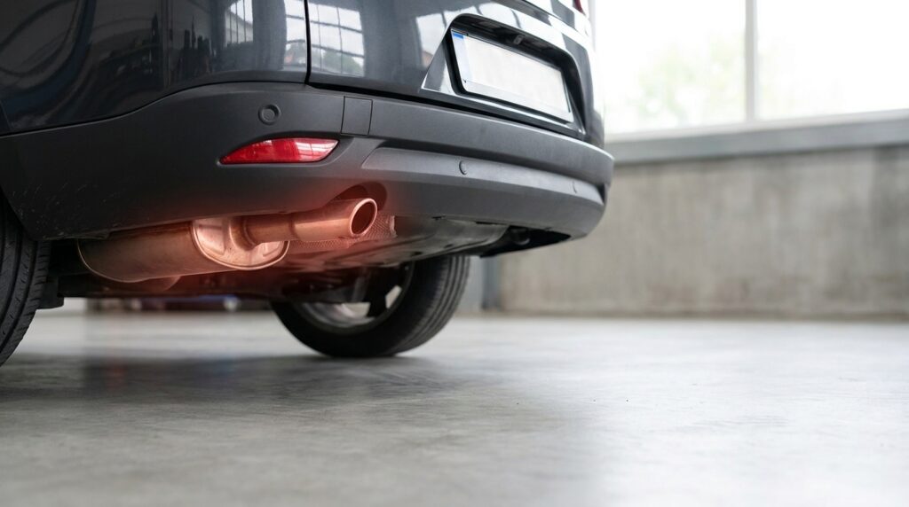{ "titre_h1": "Code P0420 : Catalyseur H.S. sur une Renault Mégane 3 Estate", "meta_title": "Code P0420 : Catalyseur Renault Mégane 3 Estate - Sous le Capot", "meta_description": "Le code défaut P0420 signale un problème de catalyseur sur votre Renault Mégane 3 Estate. Symptômes, causes et solutions pour y remédier.", "focus_keyphrase": "code P0420 catalyseur", "slug": "code-p0420-catalyseur-renault-megane-3-estate", "extrait": "Votre Renault Mégane 3 Estate affiche le code P0420 ? Cela indique un souci avec le catalyseur. Découvrez les causes possibles et comment réagir.", "contenu_html": "Code P0420 : Problème de catalyseur sur votre Renault Mégane 3 EstatenL'apparition du code défaut P0420 sur votre tableau de bord est souvent synonyme de souci avec le système de dépollution de votre Renault Mégane 3 Estate. Plus précisément, il signale une "Efficacité du système catalytique inférieure au seuil (Banque 1)". En clair, le catalyseur ne remplit plus correctement sa fonction de transformation des gaz nocifs en éléments moins polluants.nnSymptômes observablesnLes signes de ce dysfonctionnement ne sont pas toujours évidents au premier abord. Cependant, vous pourriez remarquer certains éléments :nn Voyant moteur allumé : C'est le signal le plus fréquent.n Perte de puissance : Le moteur peut sembler moins réactif, surtout en accélération.n Consommation de carburant accrue : Le moteur peut consommer plus que d'habitude.n Odeur d'échappement inhabituelle : Une odeur soufrée peut parfois se faire sentir.nnnCauses plausibles du code P0420nPlusieurs facteurs peuvent être à l'origine de ce code défaut. Il est essentiel de ne pas conclure trop vite :nn Catalyseur défectueux : C'est la cause la plus directe. Le catalyseur peut être encrassé, obstrué ou ses composants internes peuvent être endommagés.n Sonde lambda défaillante : Les sondes lambda mesurent la quantité d'oxygène dans les gaz d'échappement. Si l'une d'elles (souvent la sonde aval, après le catalyseur) renvoie des informations erronées, le calculateur peut croire à un problème de catalyseur.n Fuite sur la ligne d'échappement : Une fuite avant ou après le catalyseur peut fausser les mesures des sondes.n Problèmes moteur sous-jacents : Une mauvaise combustion (bougies, injecteurs) ou une consommation excessive d'huile peuvent endommager le catalyseur à terme.nnnContrôles à effectuernAvant d'envisager le remplacement du catalyseur, une série de vérifications s'impose. Il est recommandé de faire appel à un professionnel pour des diagnostics précis, mais voici les points clés :nn Lecture des codes défauts : Utiliser un outil de diagnostic OBD pour confirmer le code P0420 et vérifier s'il est associé à d'autres codes.n Vérification des sondes lambda : Examiner les données fournies par les sondes lambda (avant et après catalyseur) avec un appareil de diagnostic. Les relevés doivent être cohérents.n Inspection de la ligne d'échappement : Rechercher d'éventuelles fuites, fissures ou perforations sur l'ensemble du système.n Contrôle de la consommation d'huile et de carburant : S'assurer que le moteur fonctionne correctement. Les données techniques automobiles sont précieuses pour comparer les valeurs normales.nnnLimites du diagnostic et réparationnLe diagnostic précis du code P0420 peut être complexe. Souvent, le remplacement du catalyseur est proposé d'emblée, mais il faut s'assurer que la cause première est bien identifiée. Un catalyseur neuf peut être rapidement endommagé si le problème initial (par exemple, une sonde lambda défectueuse) n'est pas résolu. Pour des vérifications approfondies et des réparations spécifiques, consulter des articles sur les codes défaut peut apporter un éclairage complémentaire. Le remplacement d'un catalyseur représente un coût non négligeable ; il est donc crucial d'être certain de sa nécessité.nnRéparation envisagéenSi tous les contrôles confirment la défaillance du catalyseur, son remplacement sera nécessaire. Il est important d'opter pour une pièce de qualité équivalente à l'origine. Dans certains cas, un nettoyage professionnel du catalyseur peut être une solution, mais son efficacité dépend de l'état de la pièce.nnSource : Lire l'article source", "source_url": "https://www.outilsobd.com/fr/blog/p0420-catalyseur-hs-auto-n117", "image_prompt": "Realistic 16:9 YouTube automotive thumbnail of a dark grey Renault Megane 3 Estate, close-up on the rear exhaust system with a subtle red diagnostic glow near the catalytic converter, clean background, strong but natural contrast, empty breathing room on one side, no people, no text, no logos, no readable license plate" }